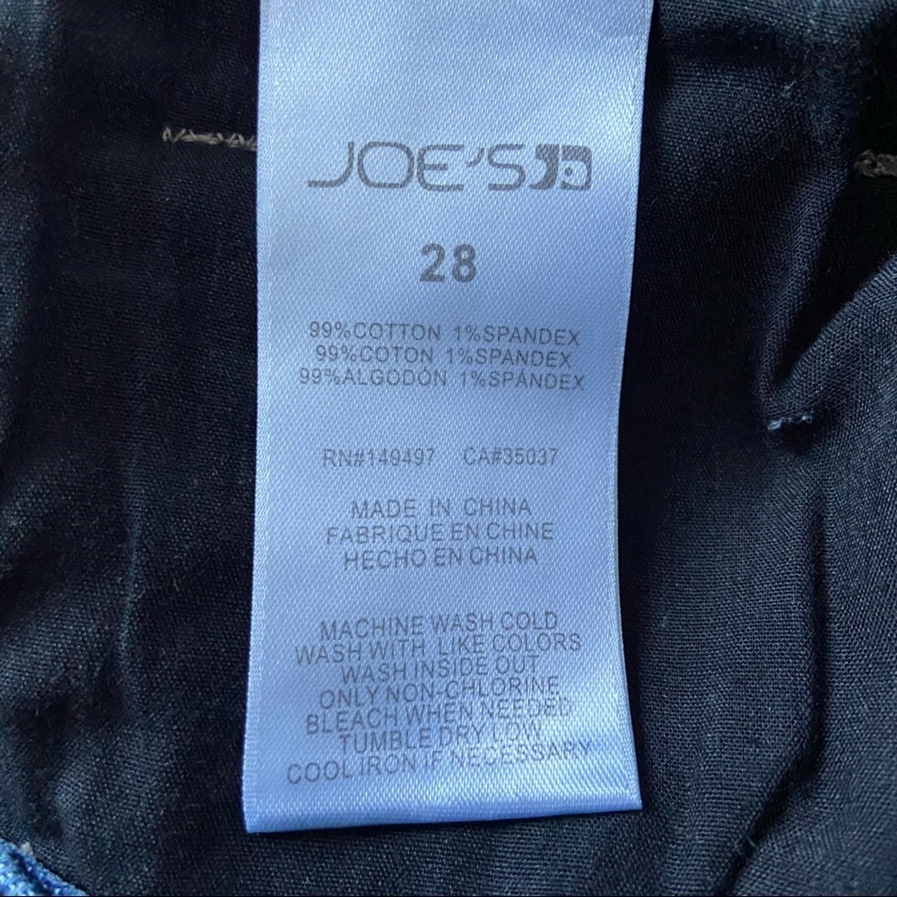 Joe's Jeans High Rise Vintage Easy Short Jeans NWT - Size 24 - Picture 10 of 14